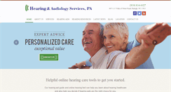 Desktop Screenshot of hearingandaudiologyservices.com